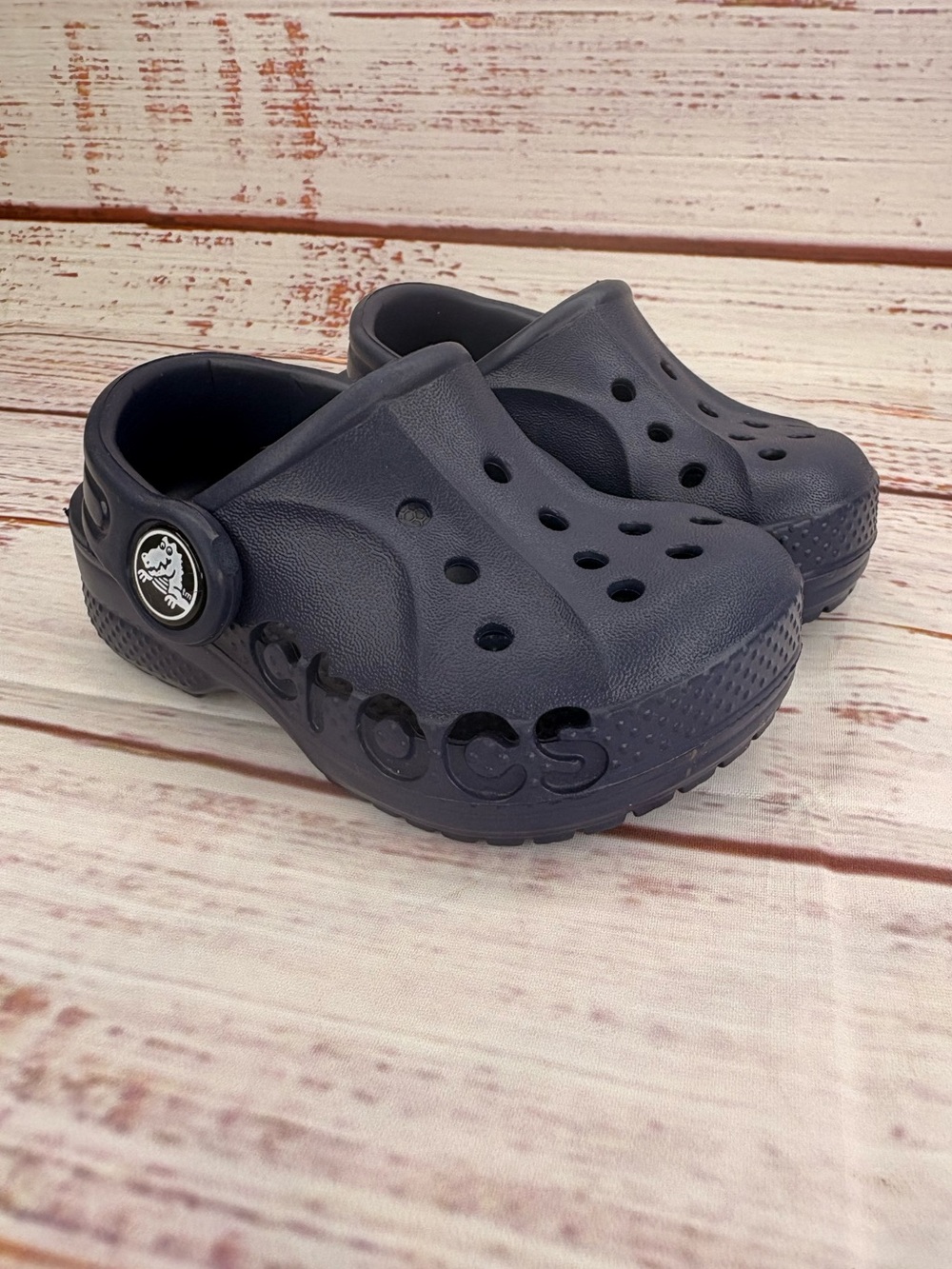 CROCS Kids' Classic Clog - Navy Blue
